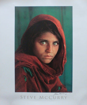 ABOUT EDWARD KURSTAK Afghan Girl Sharbat Gula    Steve Mccurry