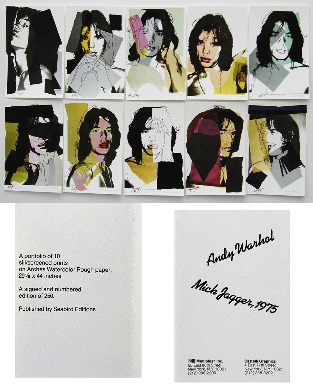 Mick Jagger,1975 by Andy Warhol Mick Jagger,1975 by Andy Warhol