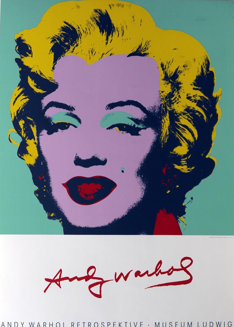 Marilyn Monroe - Ludwig Museum 1990 by Andy Warhol – Edward 