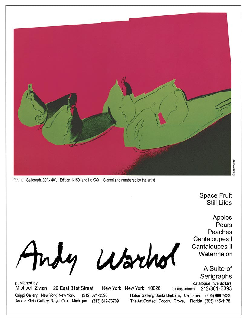 Andy Warhol Foundation Vintage 1999 Lithograph Print Framed