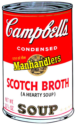 ABOUT EDWARD KURSTAK Campbell's Soup II, 1969,  SCOTCH BROTH Soup,  by Andy Warhol