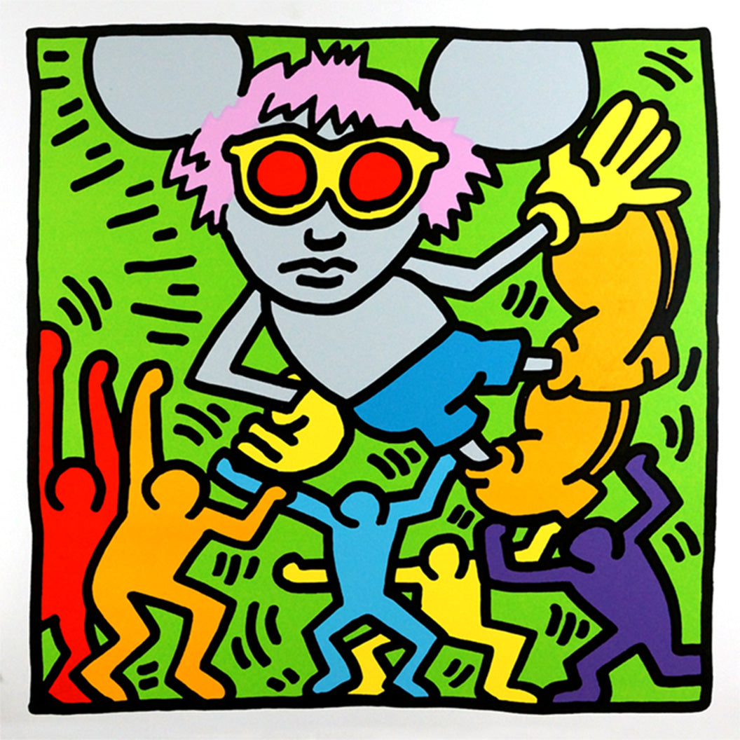 ABOUT EDWARD KURSTAK ANDY MOUSE I   by KEITH HARING