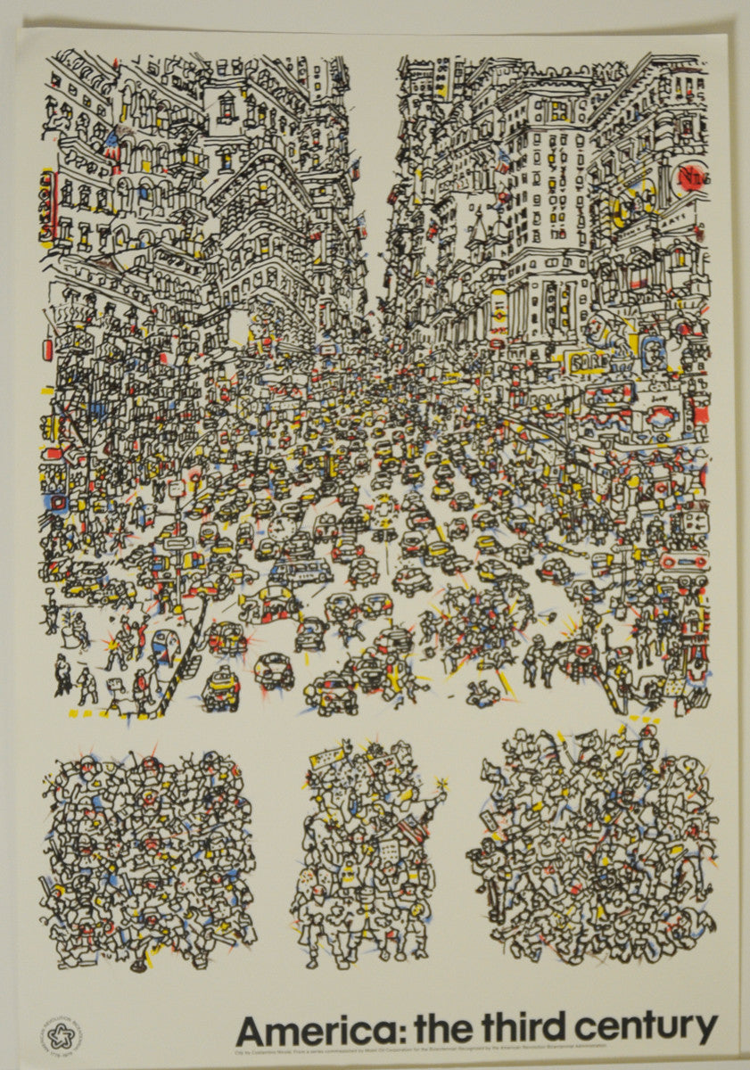 CITY Poster by Costantino Nivola