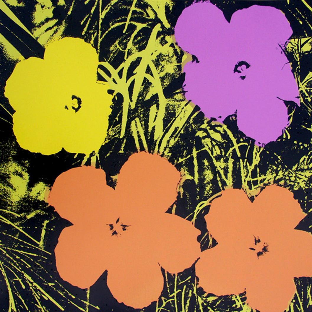 FLOWERS POSTER FS II 67 by ANDY WARHOL – Edward Kurstak Art Gallery