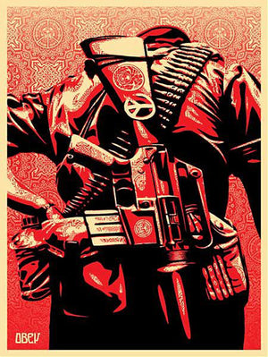ABOUT EDWARD KURSTAK DUALITY OF HUMANITY 3 by Frank Shepard Fairey (Obey)