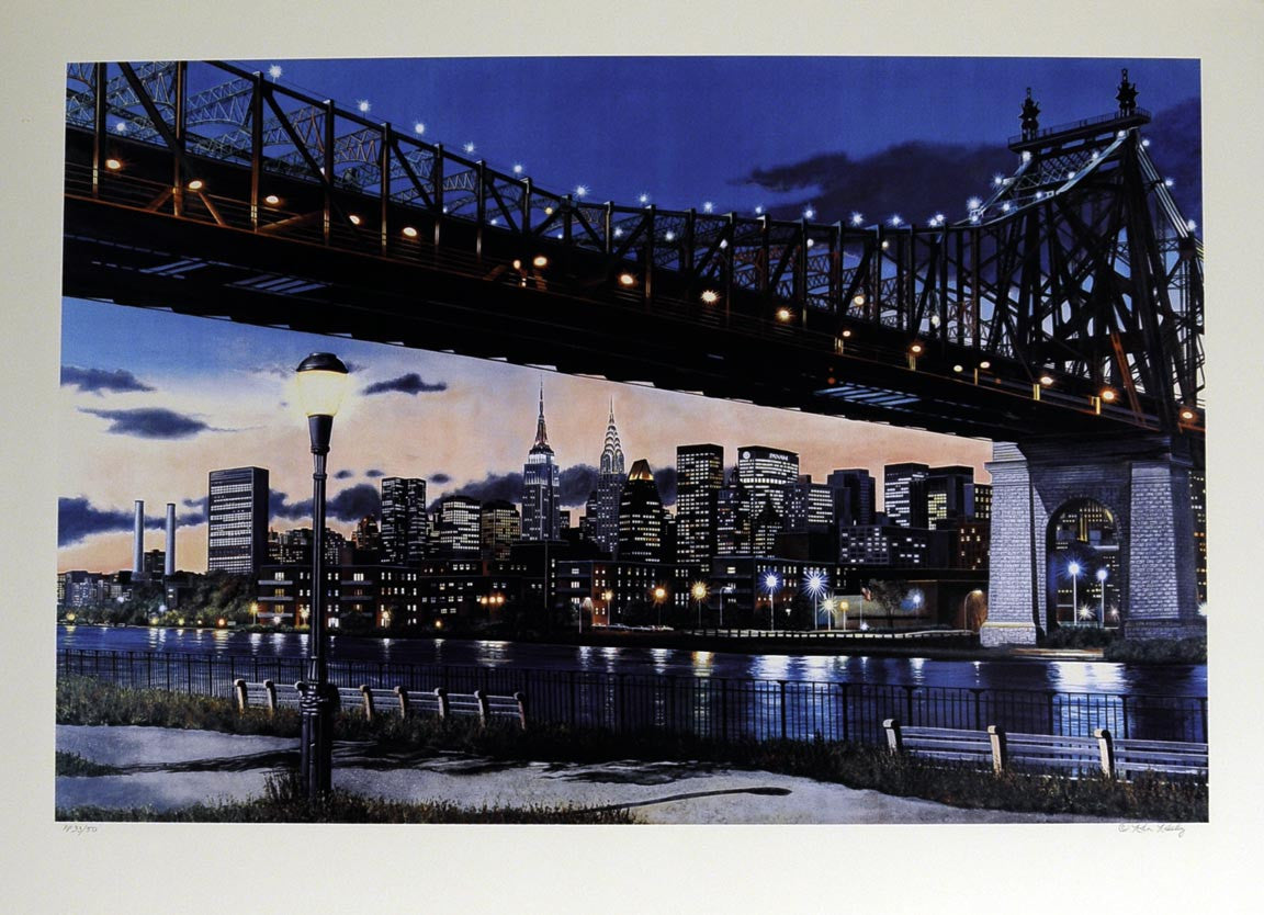 59th Street Bridge by Ken Keeley – Edward Kurstak Art Gallery