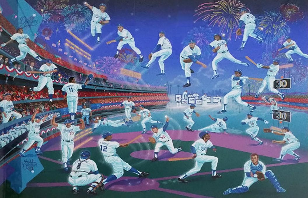 DODGER STADIUM 30 YEARS OF MEMORIES 1993 WITH REMARQUE by