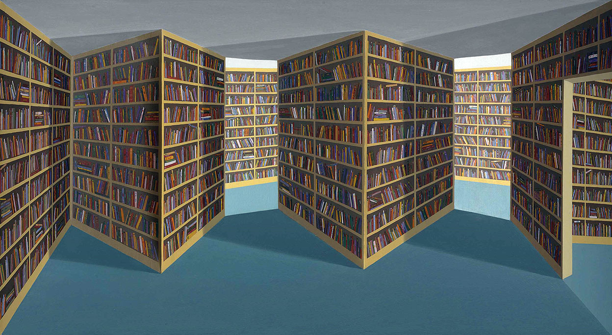 ABOUT EDWARD KURSTAK Fiction Section, 1994. 3D Picture by Patrick Hughes