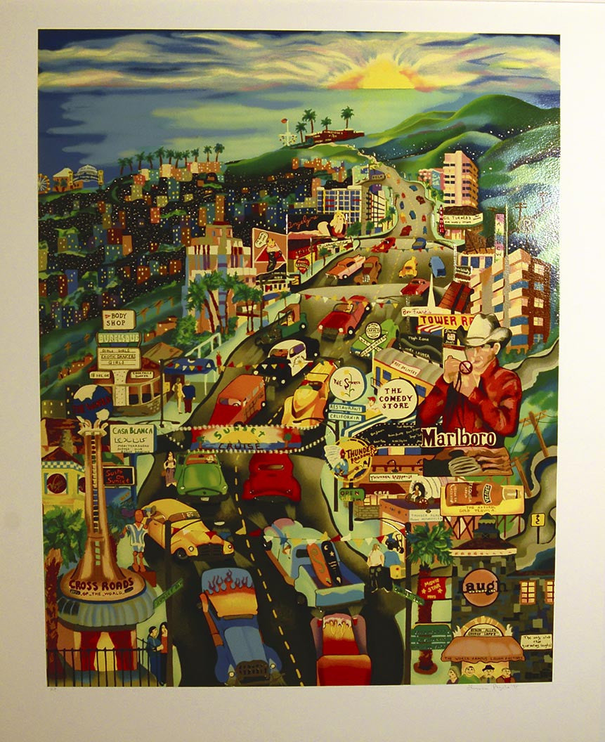 Sunset Over Sunset by Linnea Pergola – Signed Art Print