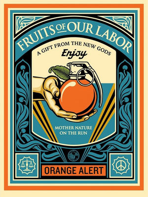 ABOUT EDWARD KURSTAK FRUITS OF OUR LABOR by Shepard Fairey