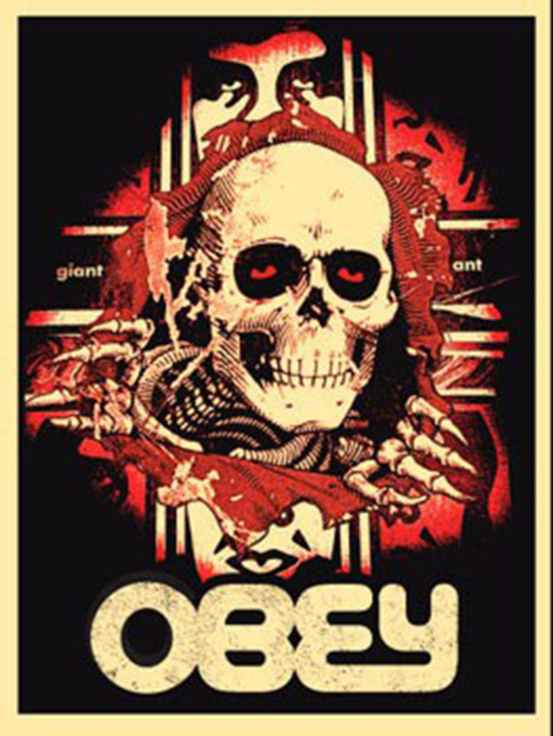 BONES RIPPER by Frank Shepard Fairey (Obey)