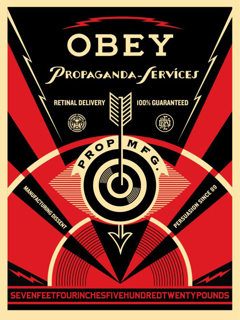 PROPAGANDA SERVICES EYE by Frank Shepard Fairey (Obey)