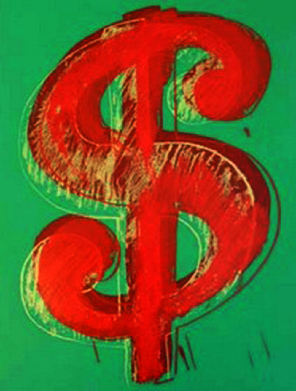 Andy Warhol Dollar Sign andy-warhol-dollar-sign
