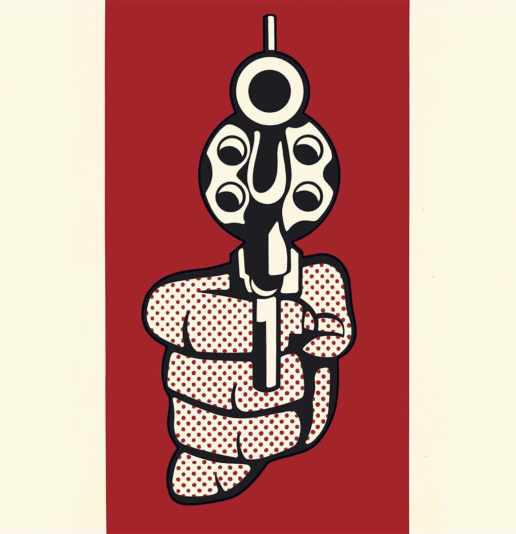 Roy Lichtenstein Pistol