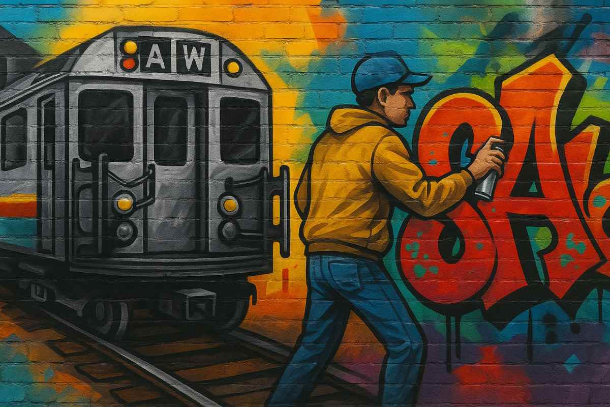 ABOUT EDWARD KURSTAK Street Art in the 1970s–1990s: From Subway Lines to Gallery Walls