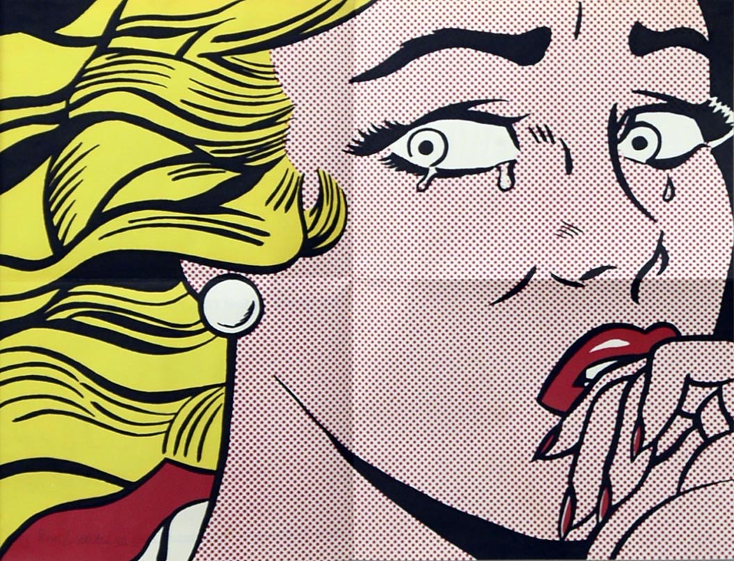 ABOUT EDWARD KURSTAK Roy Lichtenstein Art for Sale Under $1000