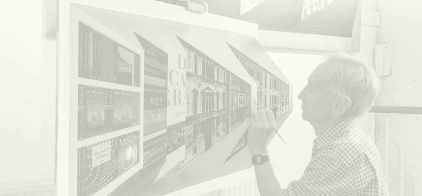 ABOUT EDWARD KURSTAK Patrick Hughes Art for Sale – 3D Perspective Works