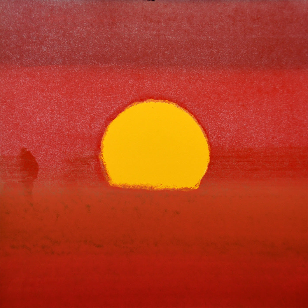 ABOUT EDWARD KURSTAK Sunset, Unique Edition Print, FSII (08) , each print is unique by Andy Warhol