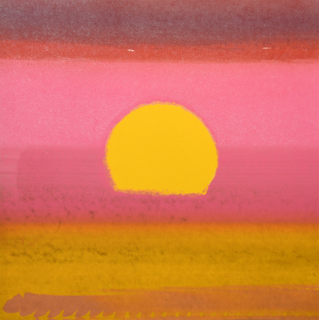 ABOUT EDWARD KURSTAK Sunset, Unique Edition Print, FSII (10) , each print is unique by Andy Warhol