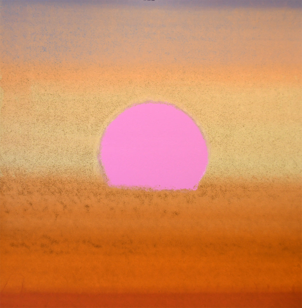 ABOUT EDWARD KURSTAK Sunset, Unique Edition Print, FSII (13) , each print is unique by Andy Warhol