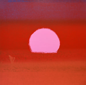 ABOUT EDWARD KURSTAK Sunset, Unique Edition Print, FSII (16) , each print is unique by Andy Warhol