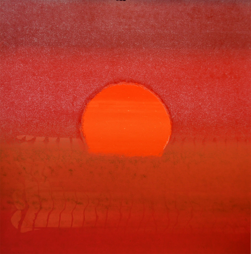 ABOUT EDWARD KURSTAK Sunset, Unique Edition Print, FSII (26) , each print is unique by Andy Warhol