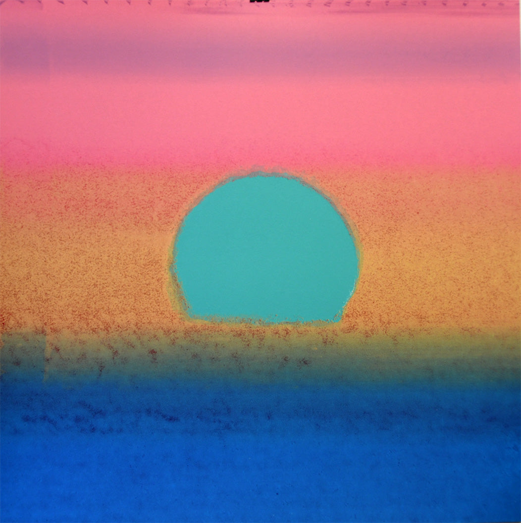 ABOUT EDWARD KURSTAK Sunset, Unique Edition Print, FSII (38) , each print is unique by Andy Warhol