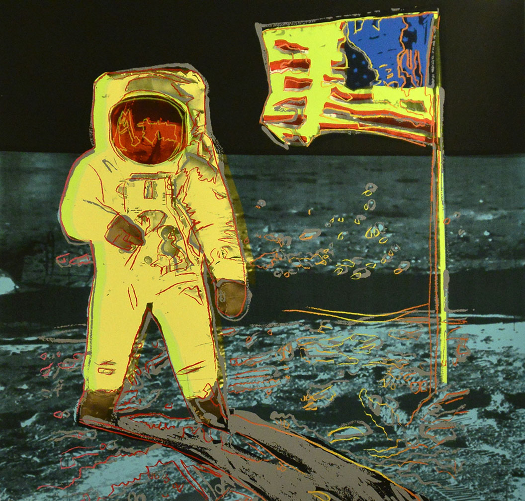 ABOUT EDWARD KURSTAK MOONWALK  IIB,405 1987  by ANDY Warhol (Customer O..)