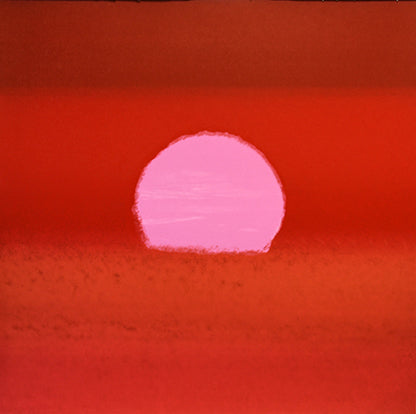 ABOUT EDWARD KURSTAK Sunset, Unique Edition Print, FSII (22) , each print is unique by Andy Warhol