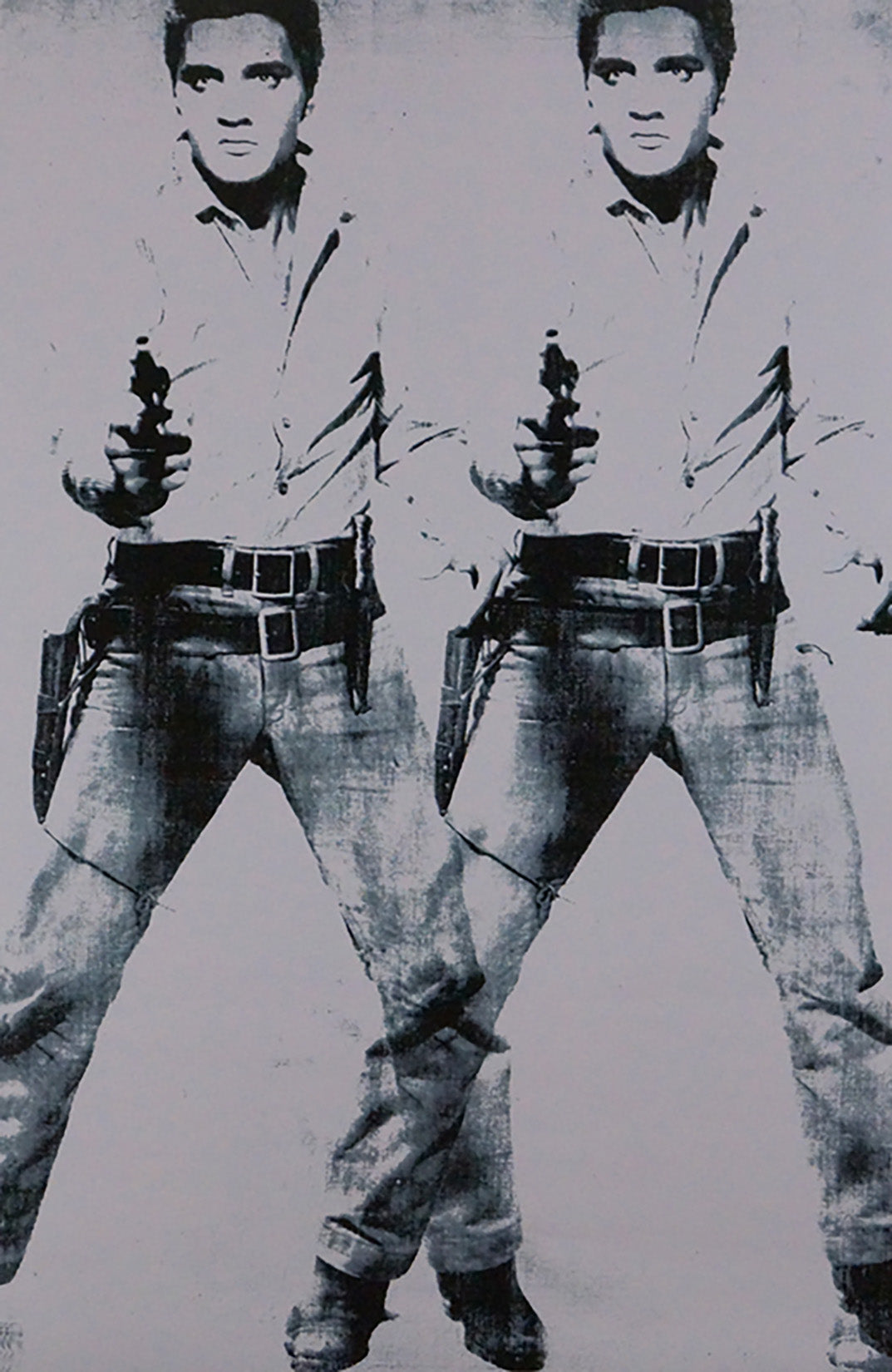 ABOUT EDWARD KURSTAK ANDY WARHOL  Elvis Presley, double Elvis 1963