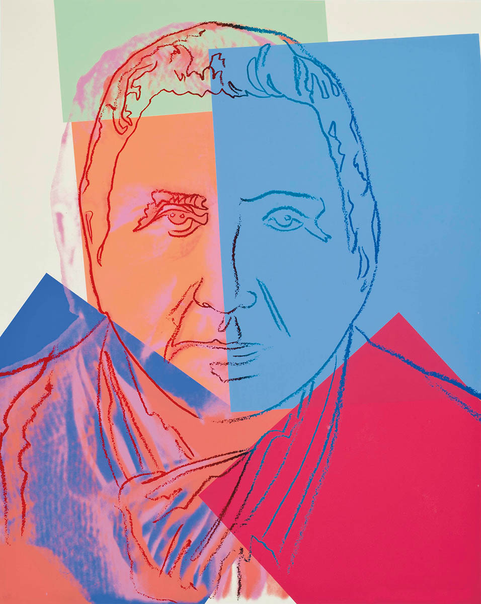 ABOUT EDWARD KURSTAK Warhol, Andy  ALBERT EINSTEIN ,FS.II 229, TEN PORTRAITS OF JEWS OF THE TWENTIETH CENTURY (Customer A..)