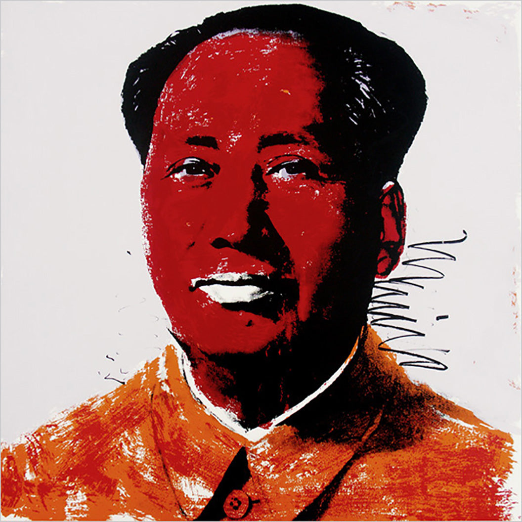 ABOUT EDWARD KURSTAK MAO, 1972 II.96 by ANDY WARHOL