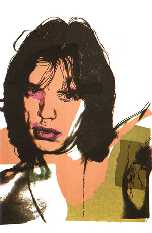 ABOUT EDWARD KURSTAK Mick Jagger FS 139, 1975 by Andy Warhol (Custmor A..)