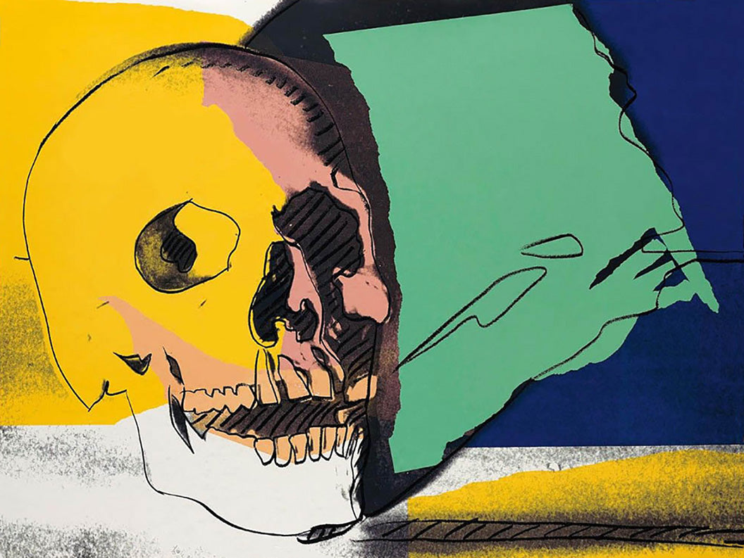 ABOUT EDWARD KURSTAK Andy Warhol   Skulls FS 158, 1976