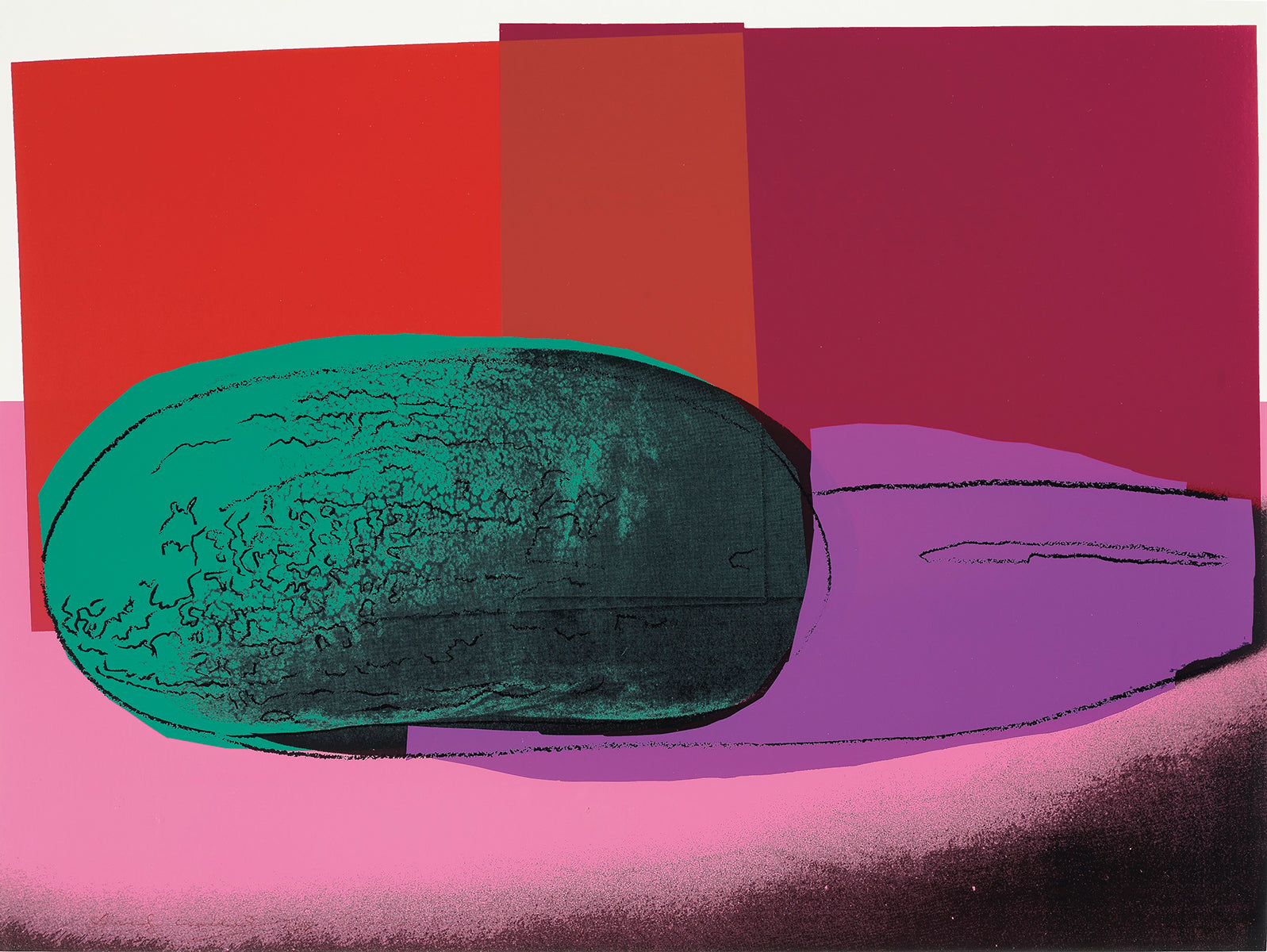 ABOUT EDWARD KURSTAK Andy Warhol  Watermelon  F&S II.199 from Space Fruits Still Life F&S II.199