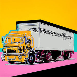 ABOUT EDWARD KURSTAK Truck FSII 367, 1985 by ANDY Warhol