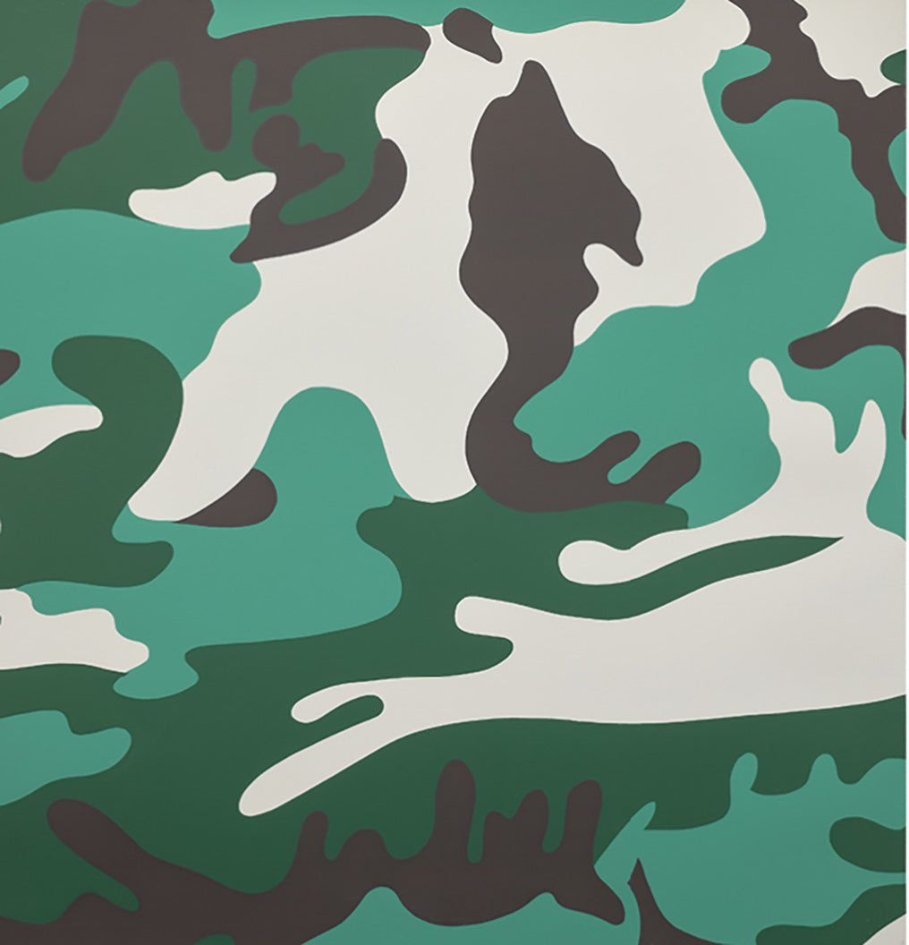 ABOUT EDWARD KURSTAK Camouflage FSII 406 Portfolio by Andy Warhol