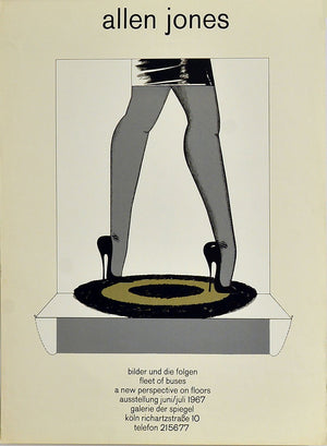 ABOUT EDWARD KURSTAK Galerie der Spiegel Poster, by ALLEN JONES