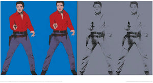ABOUT EDWARD KURSTAK Double Elvis by Andy Warhol