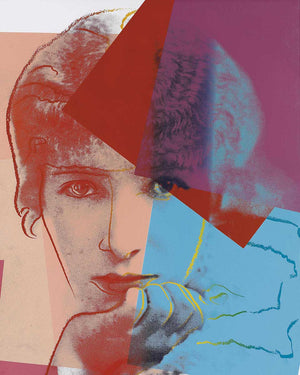 ABOUT EDWARD KURSTAK Warhol, Andy  Sarah Bernhard, FS.II 234 TEN PORTRAITS OF JEWS OF THE TWENTIETH CENTURY