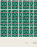 Green Stamp by ANDY Warhol