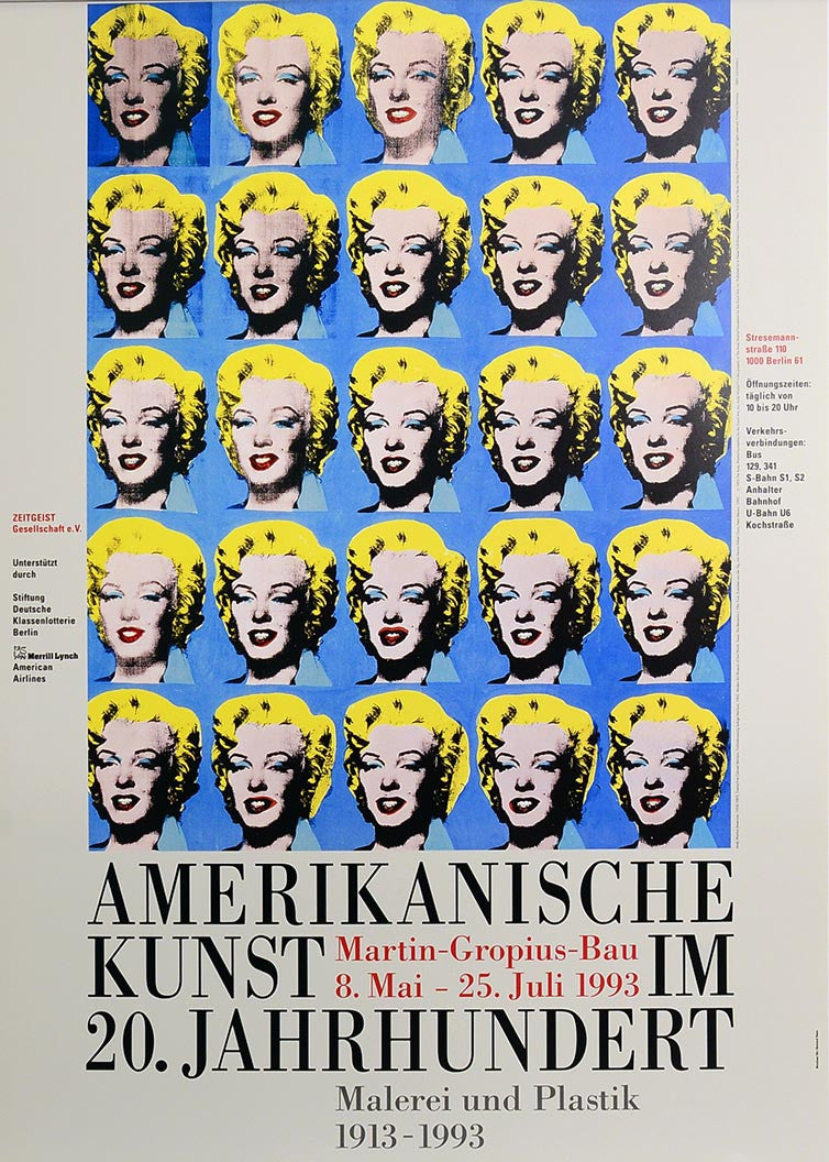 ABOUT EDWARD KURSTAK Amerikanische Kunst, 1993 by Andy Warhol
