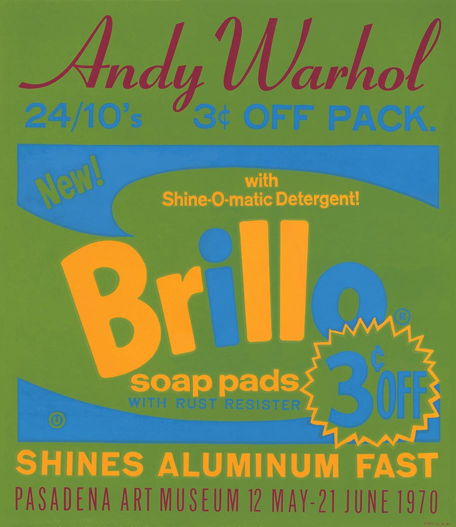ABOUT EDWARD KURSTAK Brillo Soap Pads by ANDY Warhol