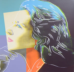 ABOUT EDWARD KURSTAK INGRID BERGMAN Herself,  1983 by ANDY Warhol