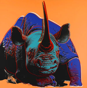 ABOUT EDWARD KURSTAK Endangered Species Portfolio, 1983 by ANDY Warhol