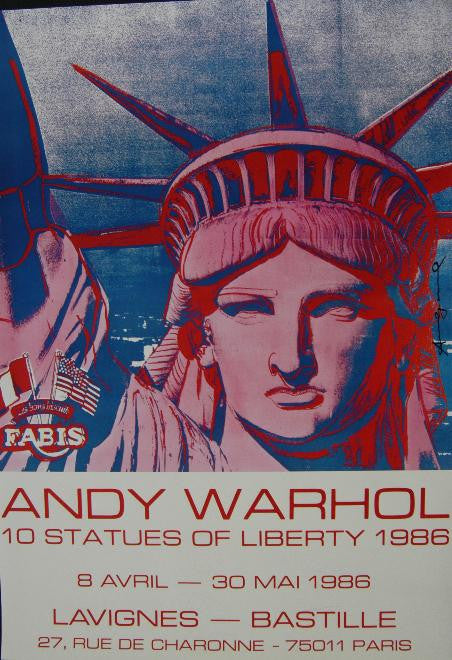 ABOUT EDWARD KURSTAK 10 Statues of Liberty by Andy Warhol