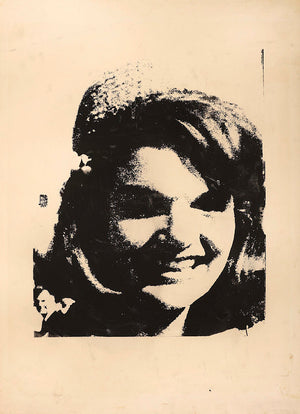 ABOUT EDWARD KURSTAK Jacqueline Kennedy  by Andy Warhol