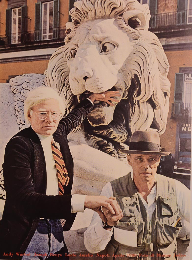 ABOUT EDWARD KURSTAK Andy Warhol Joseph Beuys Poster by ANDY WARHOL
