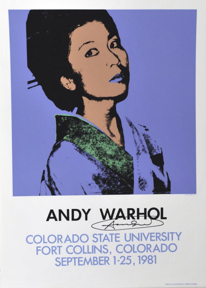 ABOUT EDWARD KURSTAK Kimiko Powers, 1971 by  Andy Warhol