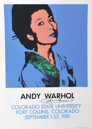 ABOUT EDWARD KURSTAK Kimiko Powers, 1971 by  Andy Warhol